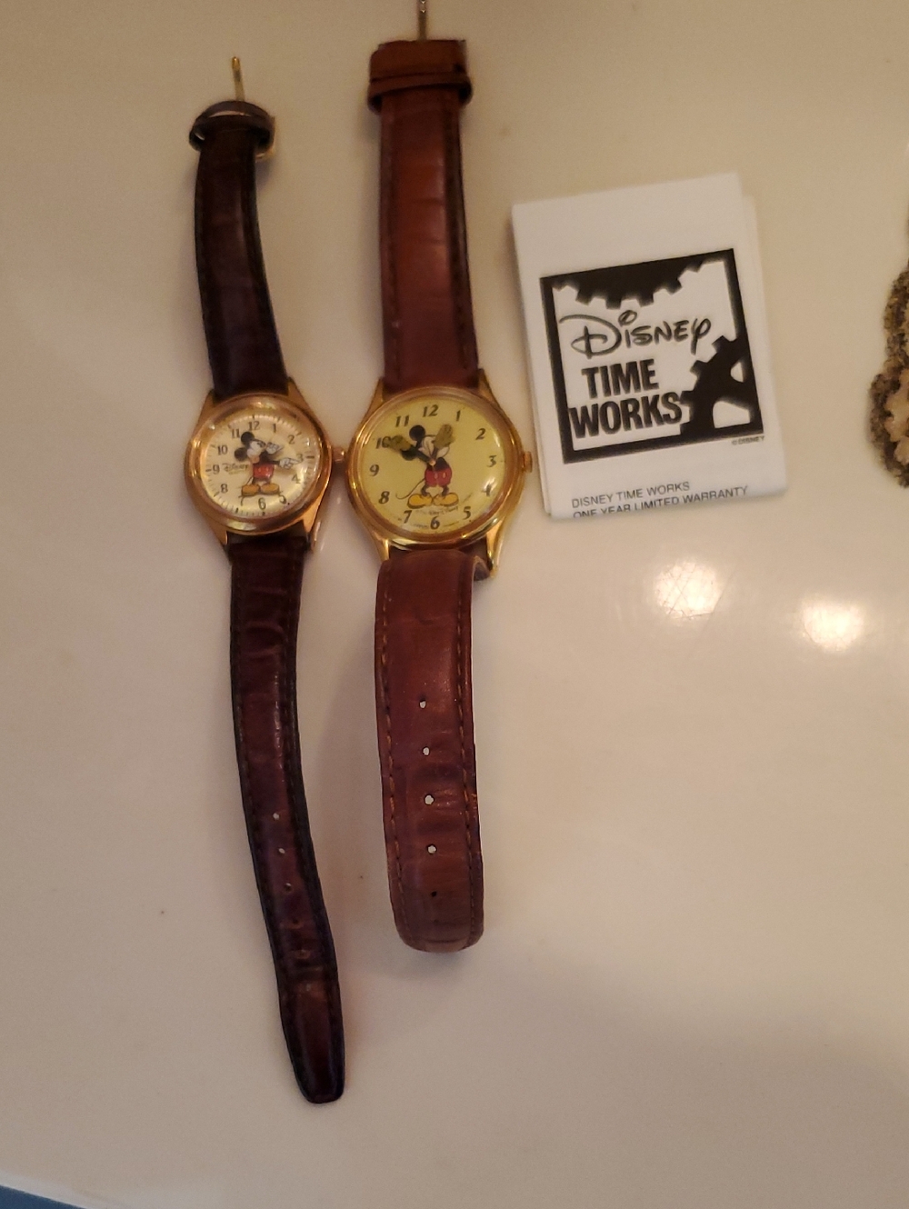 2 Disney Watches Need Batteries